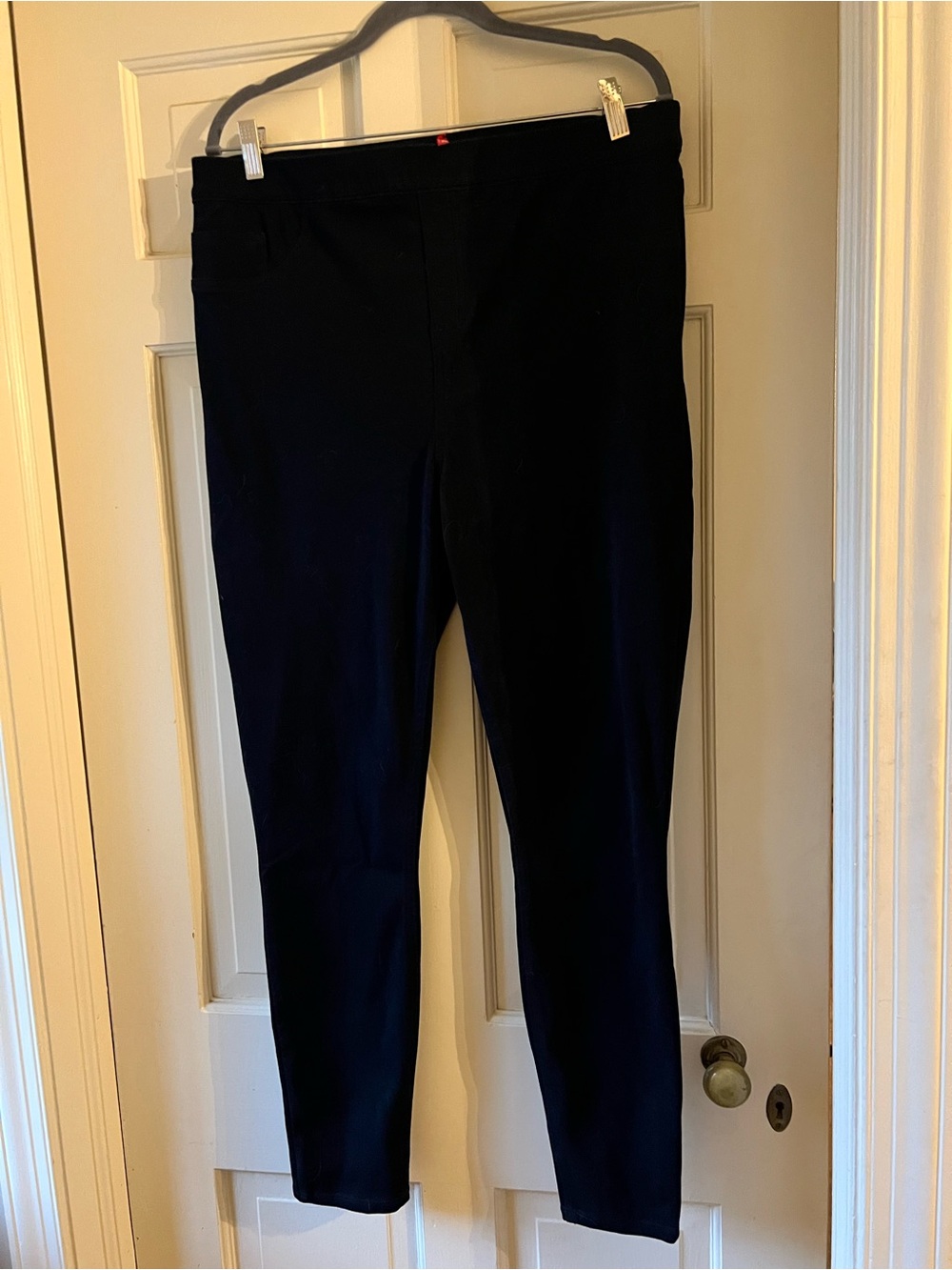 Spanx pull on denim jeans